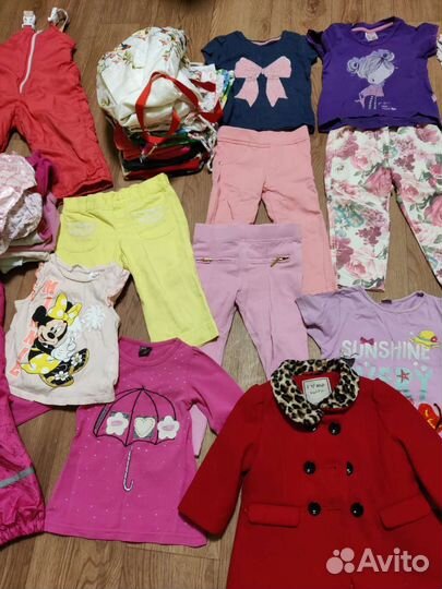 Пакет одежды на рост 80-86 см