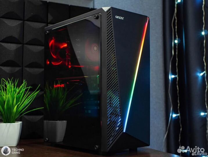 Игровой пк Intel 6 ядер/ 6 GB 1660 super/ 16 DDR4