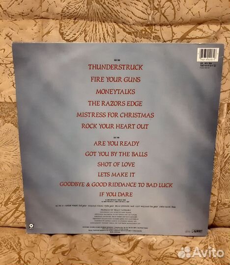 Lp acdc – The Razors Edge 1990 Germany