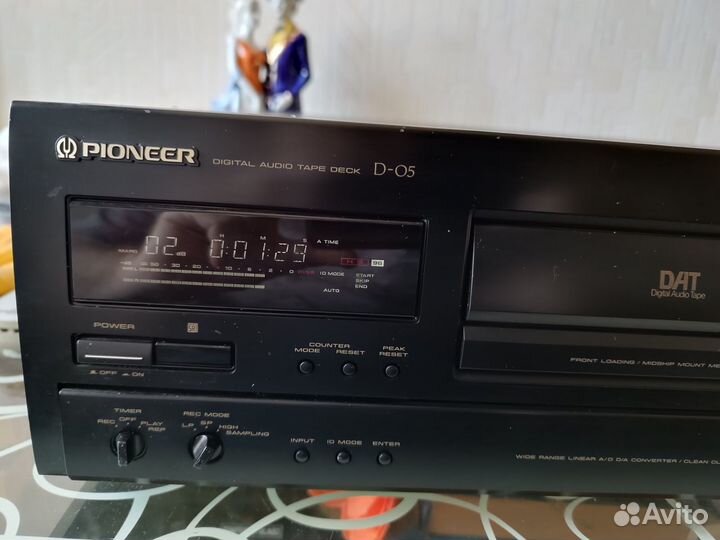 Pioneer DAT D-05 digital audio tape deck