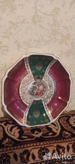 Тарелка старинная. Германия Начало 20 века