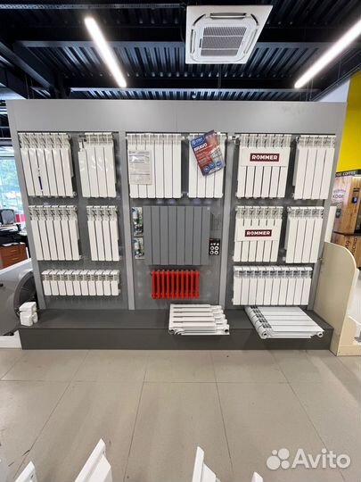 Радиатор биметаллический и алюминиевый