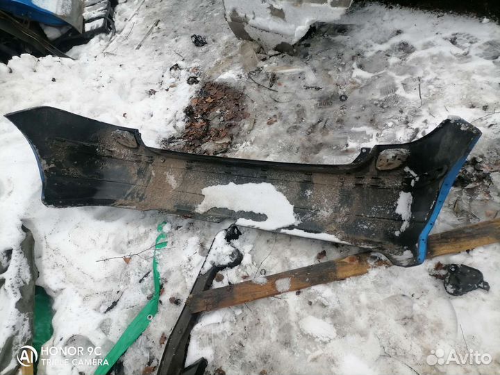 Бампер задний nissan almera tino