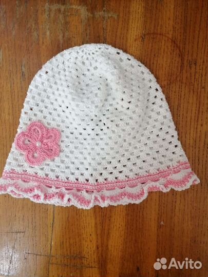 Панамка для девочки ручная работа