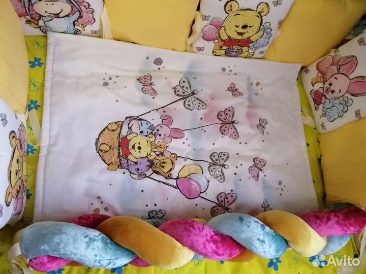 Бортики в кроватку