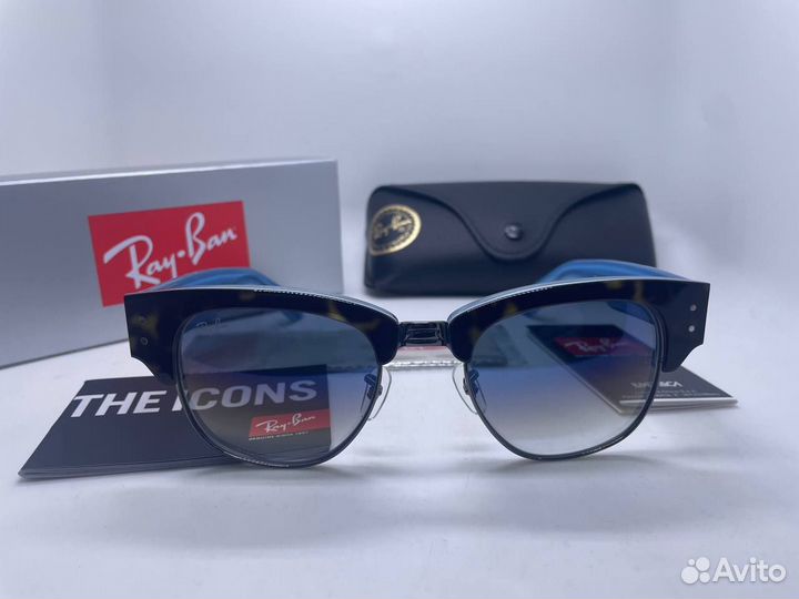 Очки Ray-Ban - новинка 2024 квадратные Clubmaster