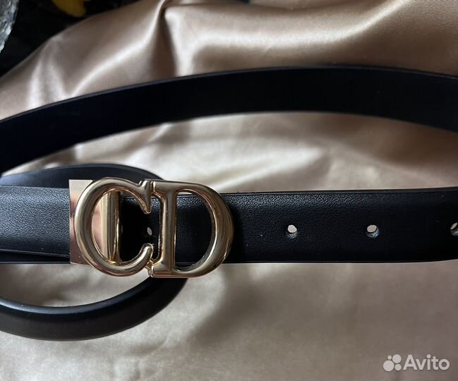 Christian Dior Ремень новый наткожа в упаковке