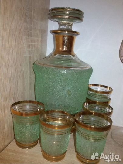 Графин и стопки СССР