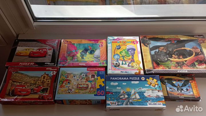Пазлы разные