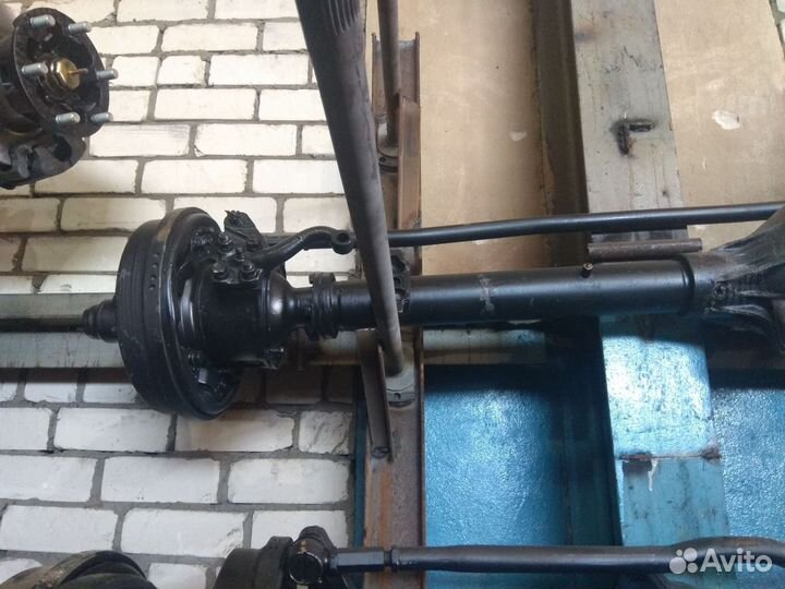 Мост передний на УАЗ 452, 469 на барабанах