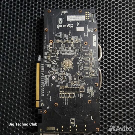 Видеокарта Asus rx570 4gb