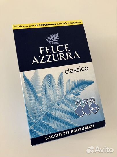 Ароматизатор для вещей Felce Azzurra