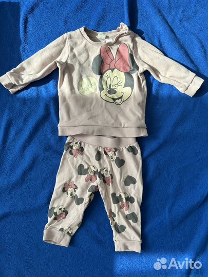 Детская одежда для девочек 74 80 пакетом