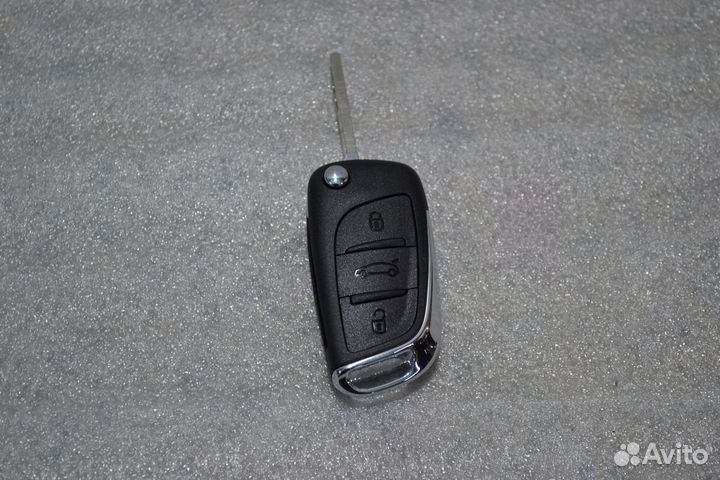 Ключ зажигания Citroen C4 новый оригинал