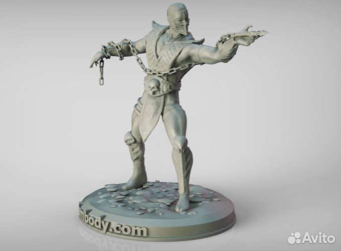 Мортал комбат фигурки 3D