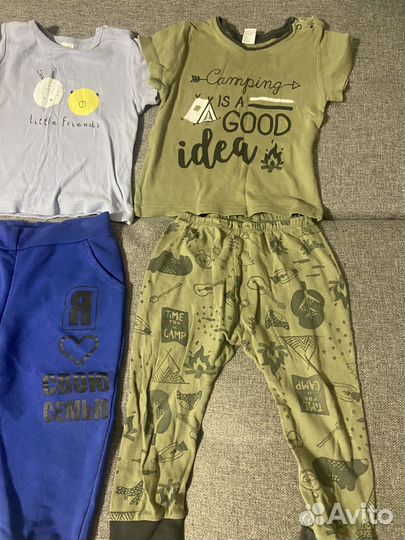 Детские вещи пакетом на мальчика 92