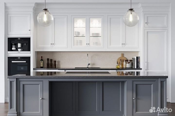 Кухня глянцевая