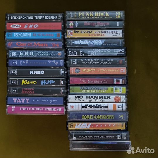 Аудиокассеты рэп хип-хоп Rap hip-hop электронная