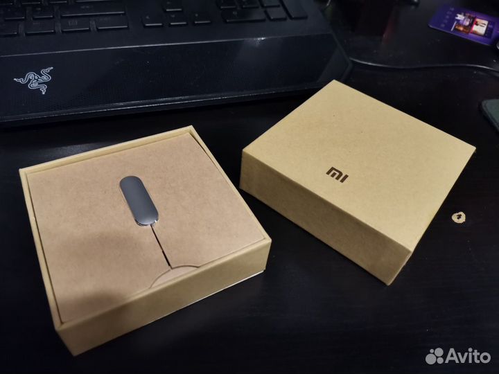 Фитнес браслет Xiaomi Mi Band 2 черный