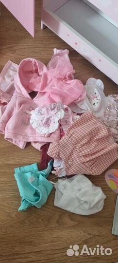 Мебель для куклы+одежда для baby born