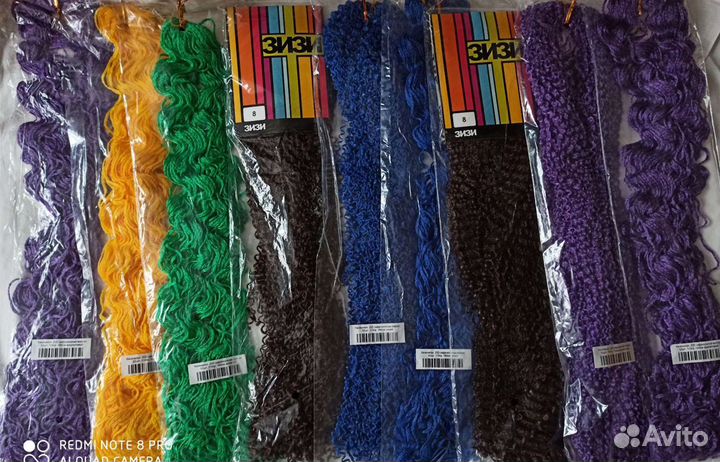 Афрокосы, зизи