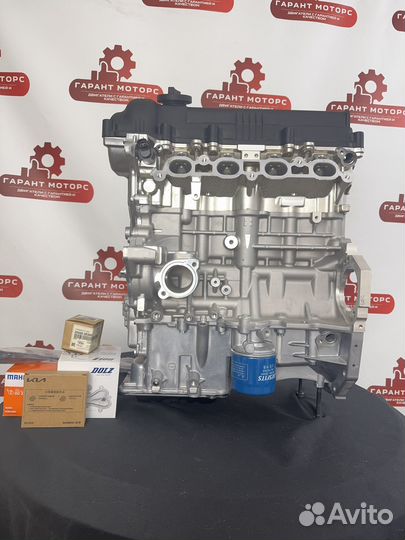 Новый Двигатель (мотор) Kia Ceed Hyundai Solaris