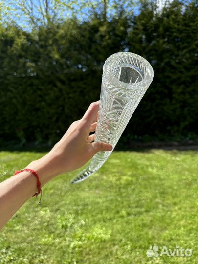 Бокал рог хрустальный СССР