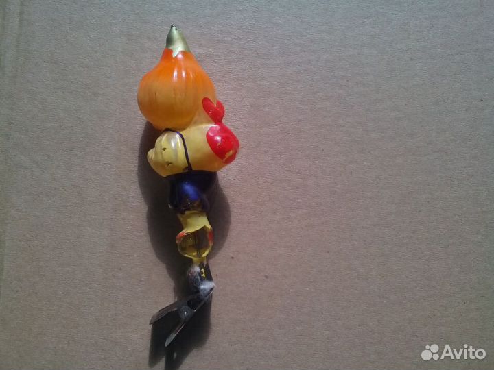 Ёлочные игрушки из стекла СССР 50-60 г