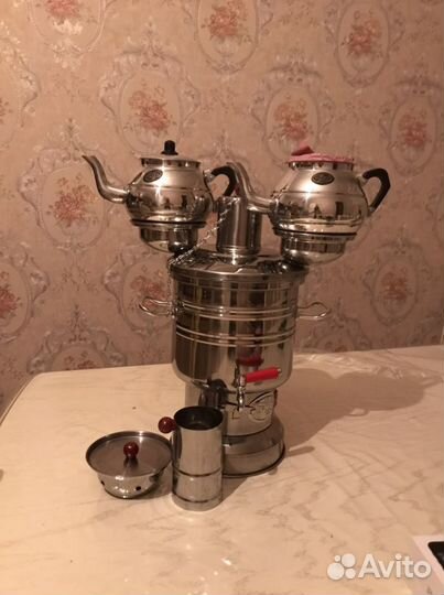 Самовар на дровах новый