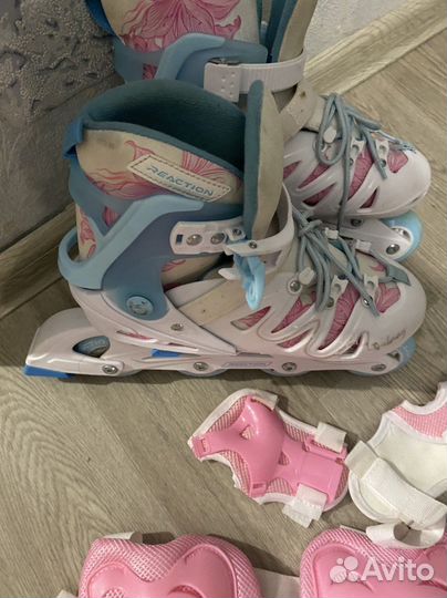 Роликовые коньки 35 38 детские