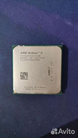 Процессор AMD Athlon 2 Socket AM3 3,2Ghz
