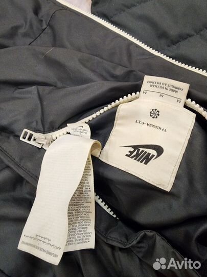 Куртка весенняя nike двухсторонняя