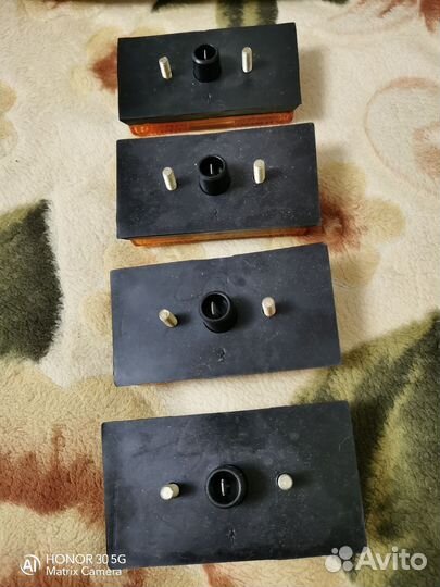 Фонарь габаритный боковой, жёлтый LED