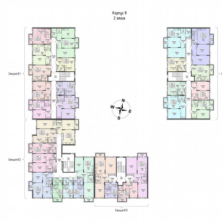 1-к. квартира, 36,3 м², 2/4 эт.