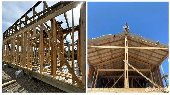 Строительство каркасных домов под ключ