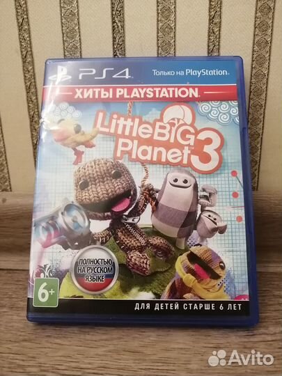 Игра Little big planet 3 на sony ps4