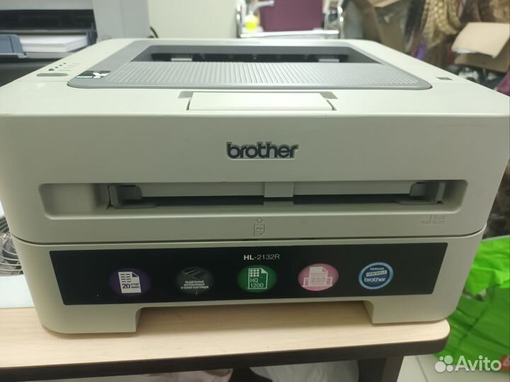 Принтер лазерный brother HL-2132R
