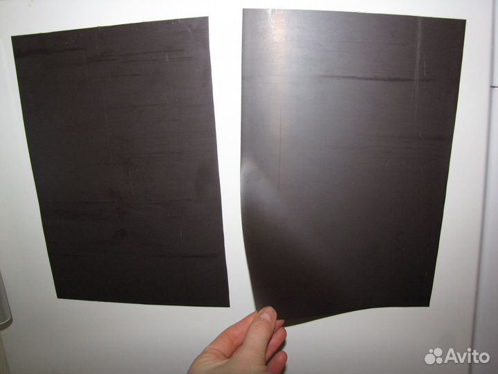 Магнитный виниловый лист для изготовления магнитов