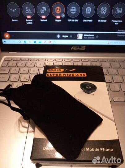 Объектив зум для телефона