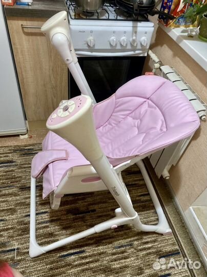 Стульчик качели для кормления 3 в 1. 0+