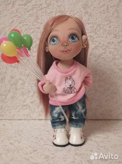 Интерьерная кукла ручной работы