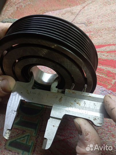 Шкив компрессора кондиционера nissan qashqai j10