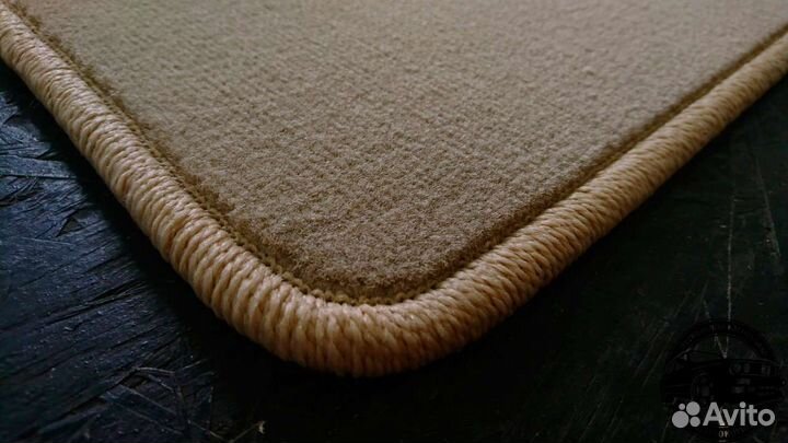 Автоковрики для BMW 6 серии e63, бежевые