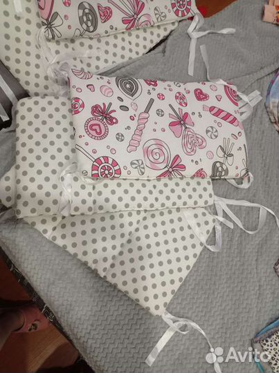 Бортики в кроватку