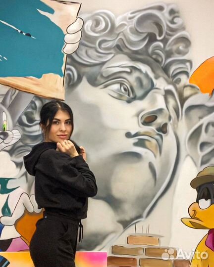 Роспись стен. Аэрография. Граффити