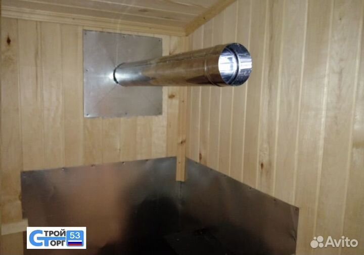 Мобильная баня из бруса