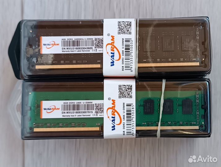 DDR3 8gb, DDR4 16gb