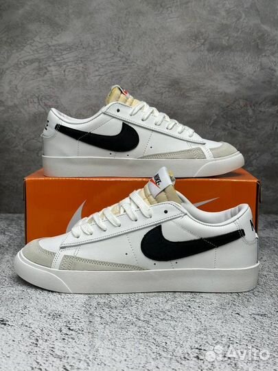 Кроссовки Nike Blazer Low 77 Vintage White Black