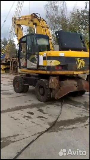 Колёсный экскаватор JCB JS 160W, 2005