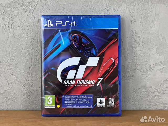 Gran Turismo 7 игровой диск для PS4
